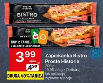 Delikatesy Centrum Zapiekanka Bistro Proste Historie 200 g oferta