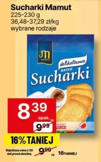 Sucharki Mamut 225-230 g