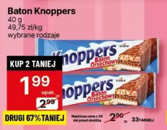 Delikatesy Centrum Baton Knoppers 40 g oferta