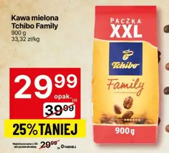 Delikatesy Centrum Kawa mielona Tchibo Family 900 g oferta