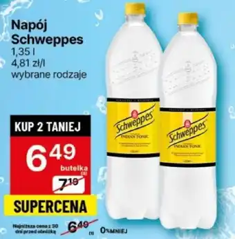 Delikatesy Centrum Napój Schweppes 1,35 l oferta