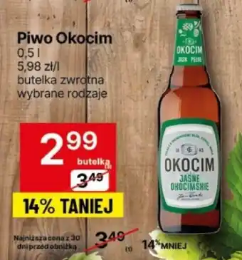 Delikatesy Centrum Piwo Okocim 0,5 l oferta