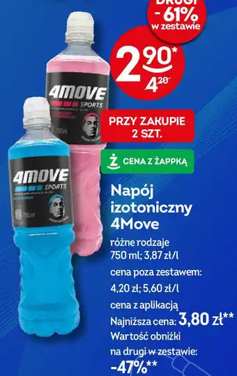 Żabka Napój izotoniczny 4Move 750ml oferta