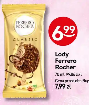 Żabka Lody Ferrero Rocher 70ml oferta