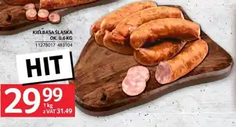 Selgros KIEŁBASA ŚLĄSKA 1 KG oferta