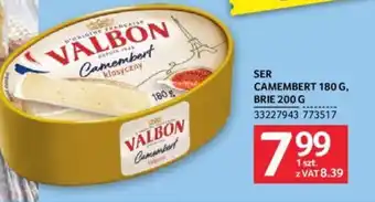 Selgros SER CAMEMBERT 180 G, BRIE 200 G oferta