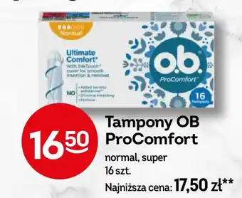 Żabka Tampony OB ProComfort 16szt. oferta