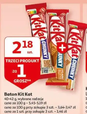 Auchan Baton Kit Kat 40-42g oferta