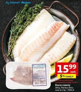 Auchan Dorsz czarny 200g oferta