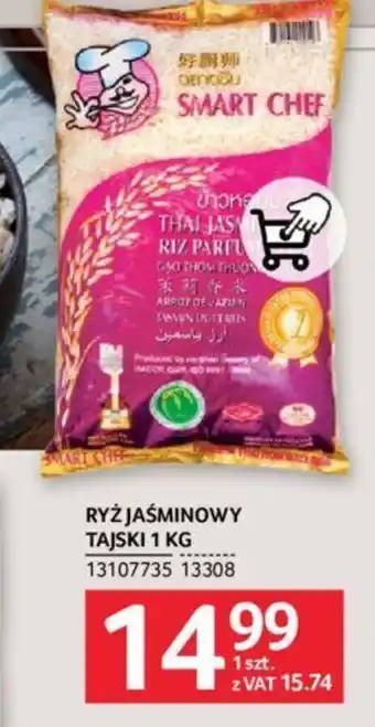 Selgros RYŻ JAŚMINOWY TAJSKI 1 KG oferta