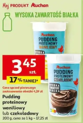 Pudding proteinowy waniliowy lub czekoladowy 200 g