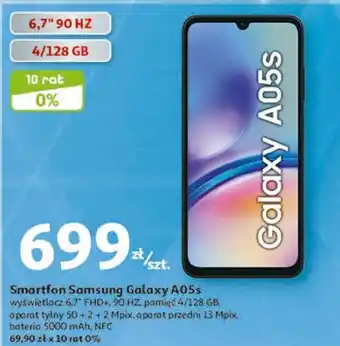Auchan Smartfon Samsung Galaxy A05s oferta