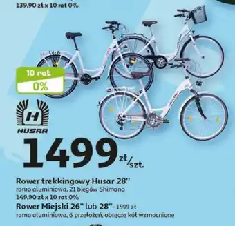 Auchan Rower trekkingowy Husar 28" oferta