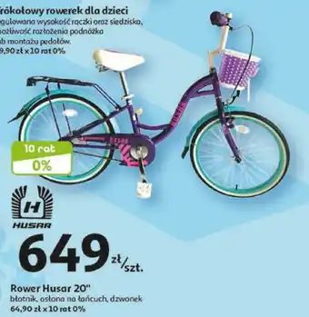 Auchan Rower Husar 20" oferta