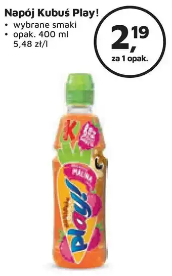 Odido Napój Kubuś Play! 400ml oferta
