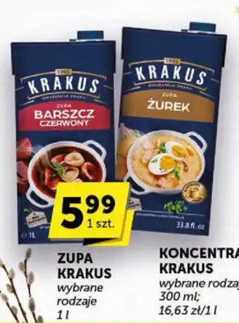 Groszek ZUPA KRAKUS 1l oferta