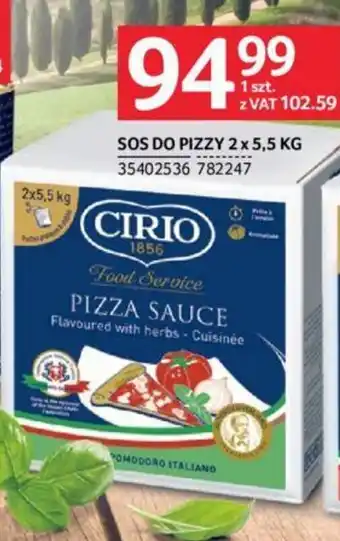 Selgros SOS DO PIZZY 2 x 5,5 kg oferta