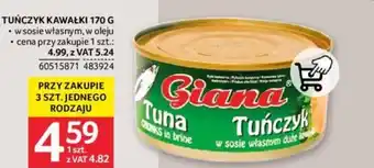 Selgros TUŃCZYK KAWAŁKI 170 G oferta