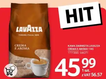 Selgros KAWA ZIARNISTA LAVAZZA CREMA E AROMA 1 KG oferta