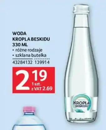 Selgros WODA KROPLA BESKIDU 330 ML oferta