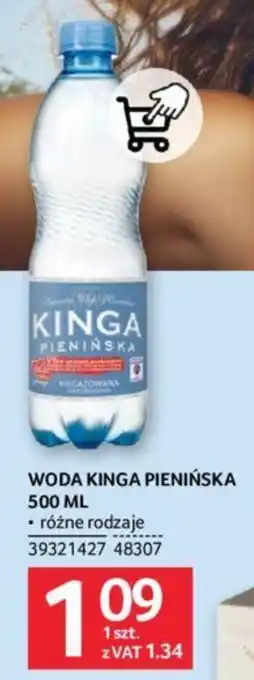 Selgros WODA KINGA PIENIŃSKA 500 ML oferta
