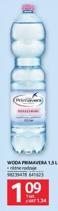 Selgros WODA PRIMAVERA 1,5 L oferta