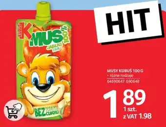 Selgros MUSY KUBUŚ 100 G oferta