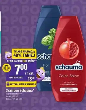 Polomarket Schauma Color Shine Szampon do włosów farbowanych i rozjaśnianych 400 ml oferta