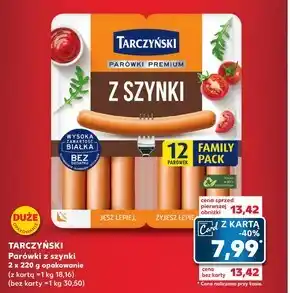 Kaufland Tarczyński Family Pack Parówki premium z szynki 440 g (2 x 220 g) oferta