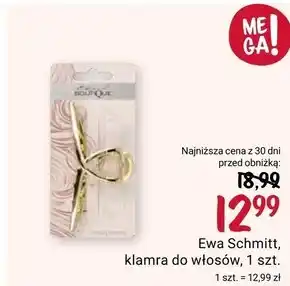 Rossmann Klamra do włosów Ewa Schmitt oferta