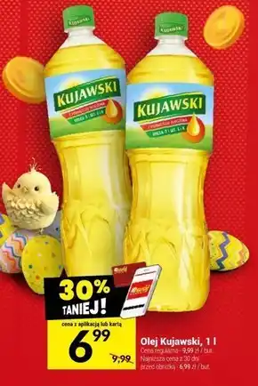 Twój Market Kujawski Olej rzepakowy z pierwszego tłoczenia 1 l oferta