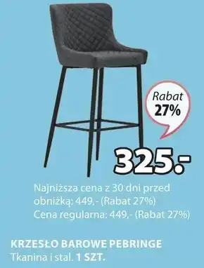 JYSK Krzesło barowe Barowe oferta