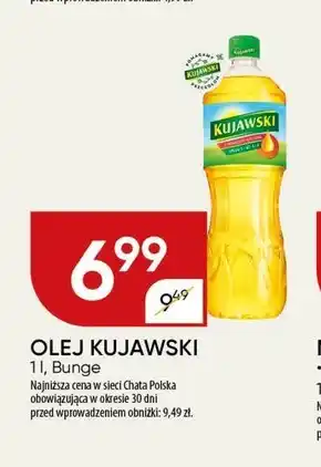 Chata Polska Kujawski Olej rzepakowy z pierwszego tłoczenia 1 l oferta