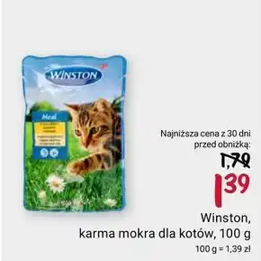Rossmann Mokra karma dla kota Winston oferta