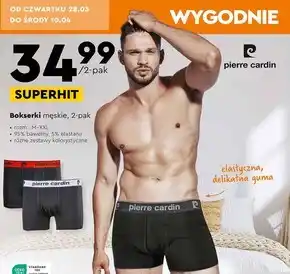 Biedronka Bokserki męskie Pierre Cardin oferta