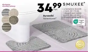 Biedronka Dywanik łazienkowy Smukee oferta