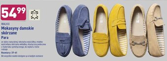 ALDI Mokasyny damskie skórzane oferta