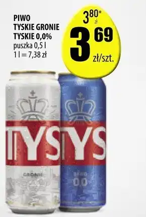 Społem Szczecin Tyskie Piwo jasne 500 ml oferta