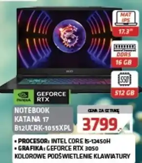 Alsen Notebook MSI oferta