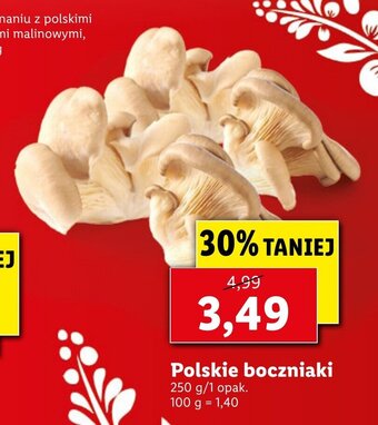 Lidl Polskie boczniaki 250g oferta