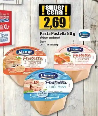 Topaz Pasta Pastella Lisner 80 g oferta