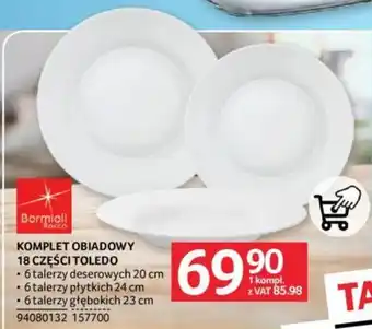Selgros KOMPLET OBIADOWY 18 CZĘŚCI TOLEDO oferta