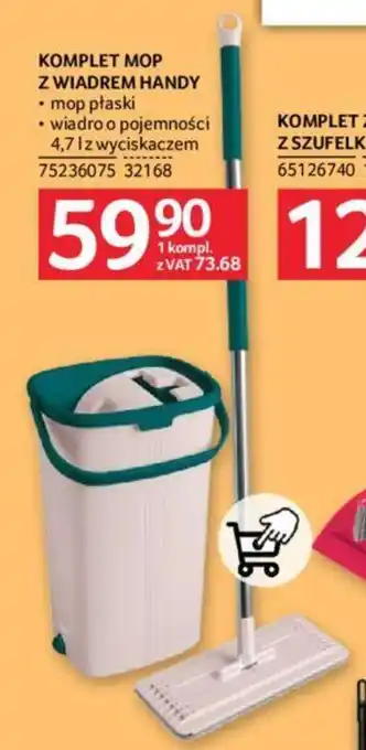 Selgros KOMPLET MOP Z WIADREM HANDY oferta