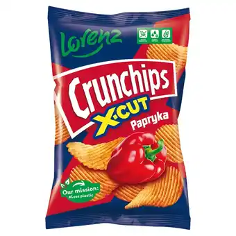 Carrefour Express Crunchips X-Cut Chipsy ziemniaczane o smaku papryka 140 g oferta