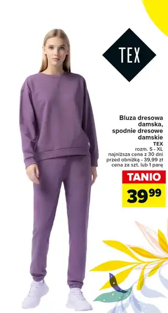 Carrefour Bluza dresowa TEX oferta