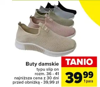 Carrefour Buty damskie oferta
