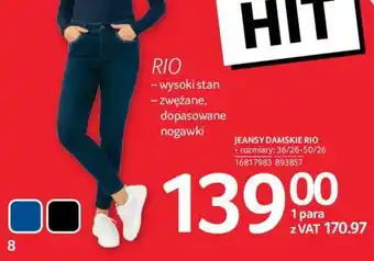 Selgros JEANSY DAMSKIE RIO oferta