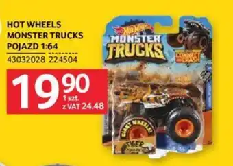 Selgros HOT WHEELS MONSTER TRUCKS POJAZD 1:64 oferta
