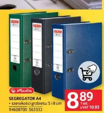 Selgros SEGREGATOR A4 oferta
