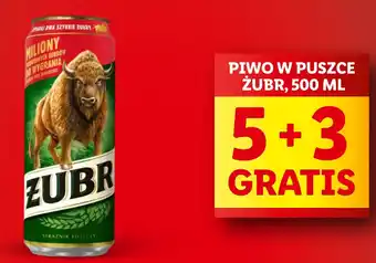 Lidl PIWO W PUSZCE ŻUBR 500 ML oferta